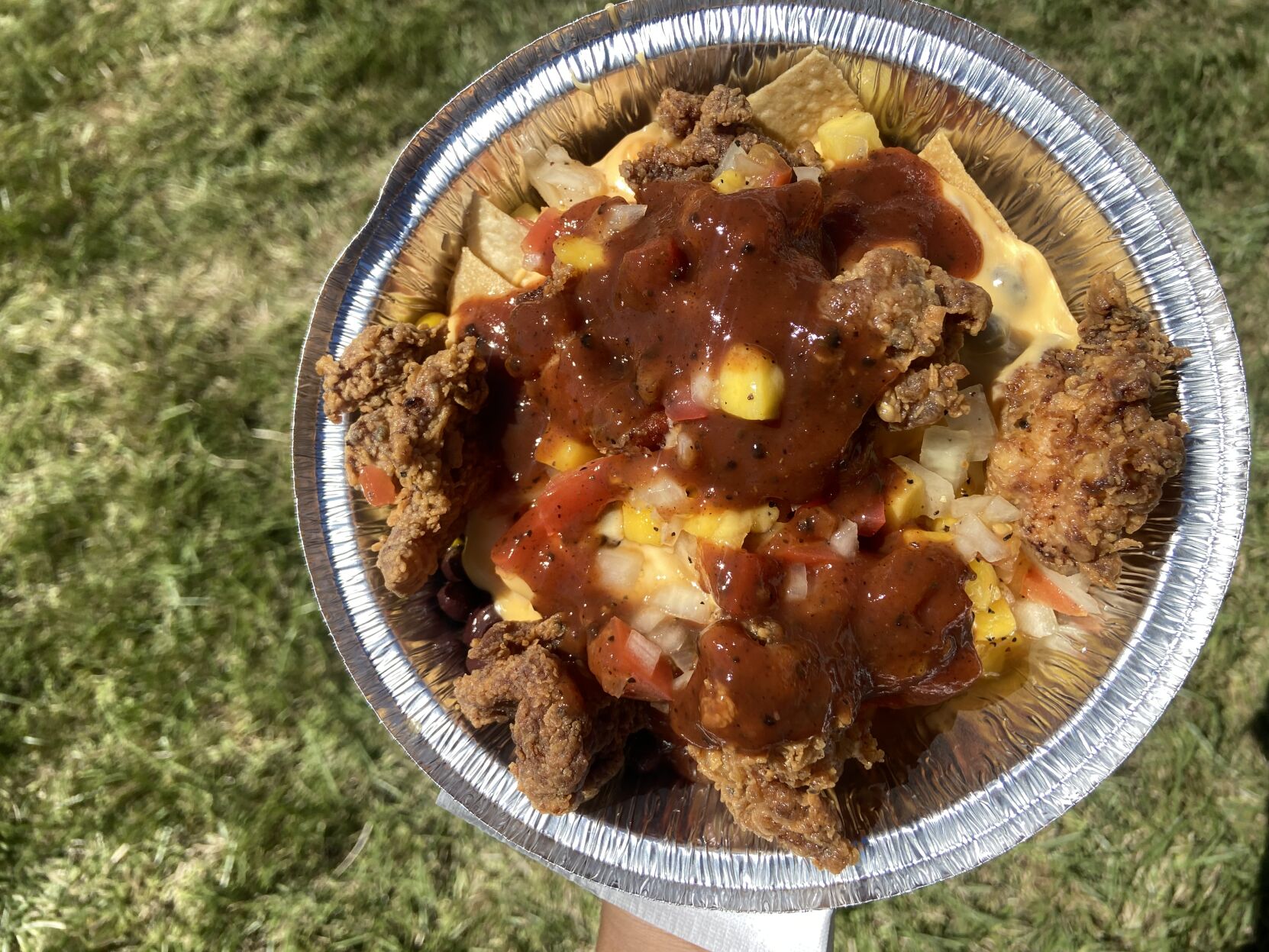 Jerk Chicken Nachos
